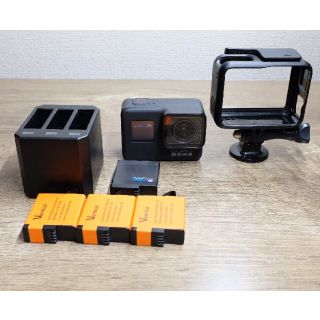 ゴープロ(GoPro)のGoPro Hero7 BLACK バッテリー4個(ビデオカメラ)