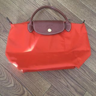 ロンシャン(LONGCHAMP)のLongchamp オレンジ バッグ(ハンドバッグ)