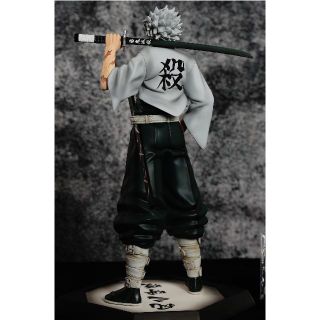 鬼滅の刃 風柱 不死川実弥 フィギュア ガレージキット 塗装済み完成品-