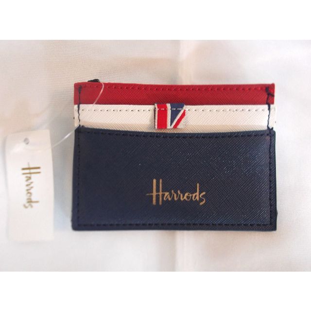 Harrods(ハロッズ)の新品未使用 Harrods ハロッズ カードケース レディースのファッション小物(名刺入れ/定期入れ)の商品写真