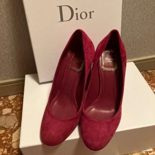 クリスチャンディオール(Christian Dior)のDIOR パンプス　美品　値下げ(ハイヒール/パンプス)