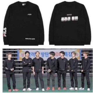 ボウダンショウネンダン(防弾少年団(BTS))のBTS x FILA  RUN BTS 100回放送記念 公式 スウェット(K-POP/アジア)