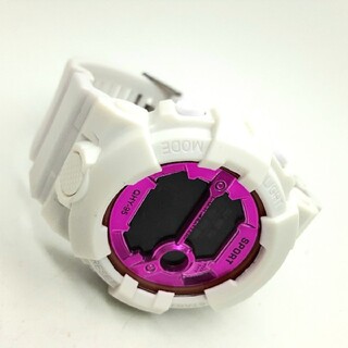 新品 メンズ レディース&ボーイズ ガールズ 腕時計デジタル多機能LED 白(腕時計(デジタル))