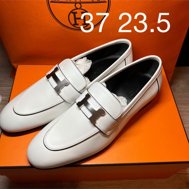 未使用品✨】HERMES エルメス フラットシューズ 37 ceratinxd.com