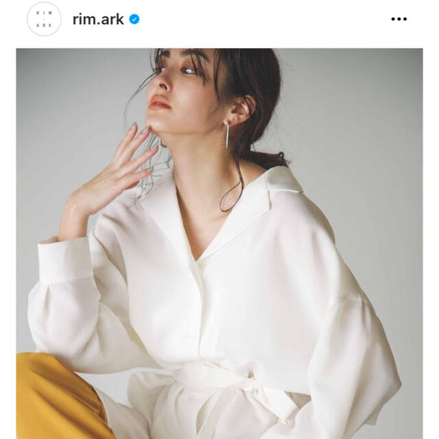 rim.ark  シャツ レディースのトップス(シャツ/ブラウス(長袖/七分))の商品写真