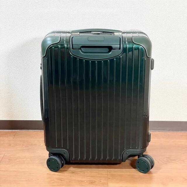 新品】Rimowaリモワ 42Lボサノバ 限定品4輪 深緑レザー スーツケース
