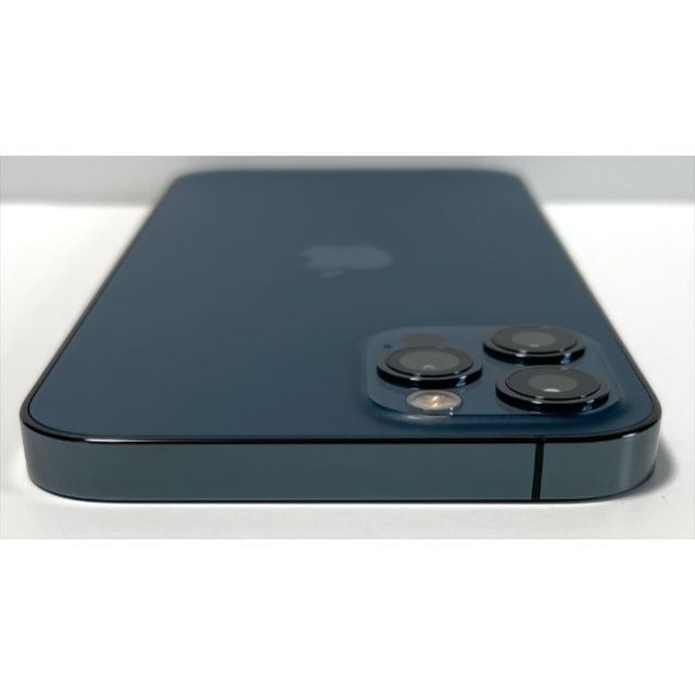 Apple - 美品 iPhone12 Pro 128GB パシフィックブルー 付属品完備の 