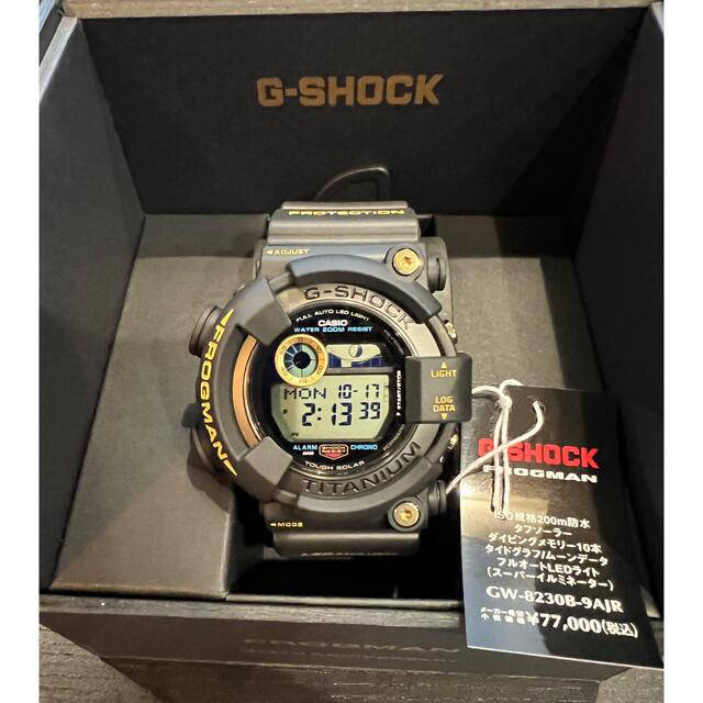 爆売り! GW-8230B-9AJR FROGMAN - G-SHOCK 30周年記念モデル 新品