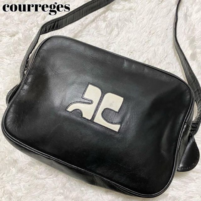 courreges デカロゴ　トートバッグ