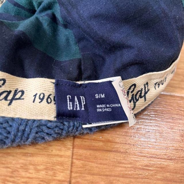 GAP Kids(ギャップキッズ)の希少　OLD GAP 1969 カレッジロゴ　 ギャップ　帽子　キャプ　キッズ キッズ/ベビー/マタニティのこども用ファッション小物(帽子)の商品写真