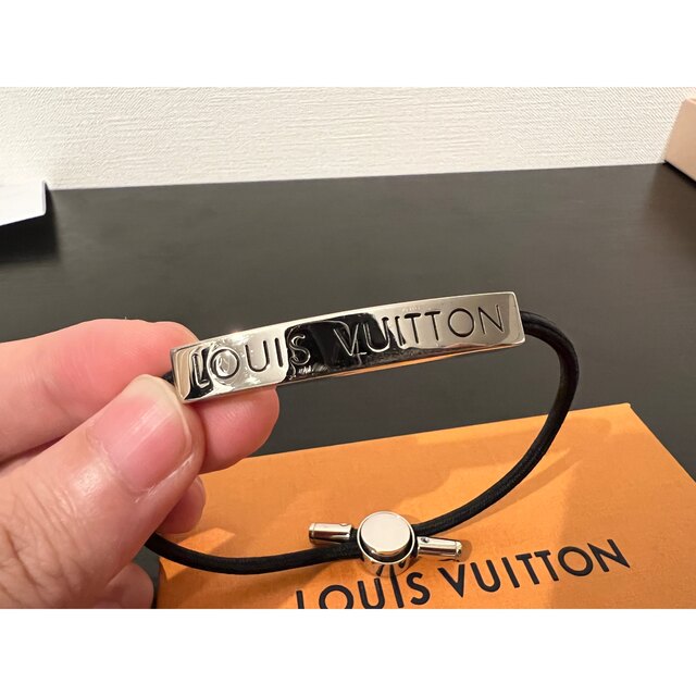 LOUIS VUITTON　ブレスレット・スペースLV　ノワール　M67417