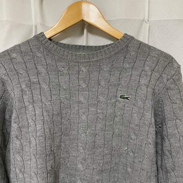 LACOSTE(ラコステ)のラコステ ケーブル編み ニット セーター メンズのトップス(ニット/セーター)の商品写真