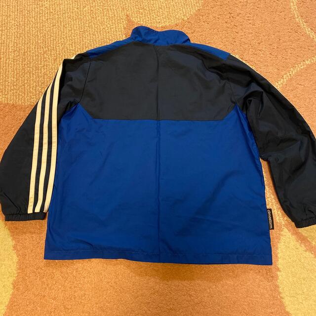 adidas(アディダス)のアディダス　男の子　120  ウィンドブレーカー　ブルー キッズ/ベビー/マタニティのキッズ服男の子用(90cm~)(ジャケット/上着)の商品写真