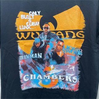 Wu tang clan 3 chambers tour merch tee(Tシャツ/カットソー(半袖/袖なし))