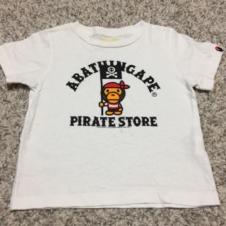 アベイシングエイプ(A BATHING APE)のエイプキッズ Tシャツ  (Tシャツ/カットソー)