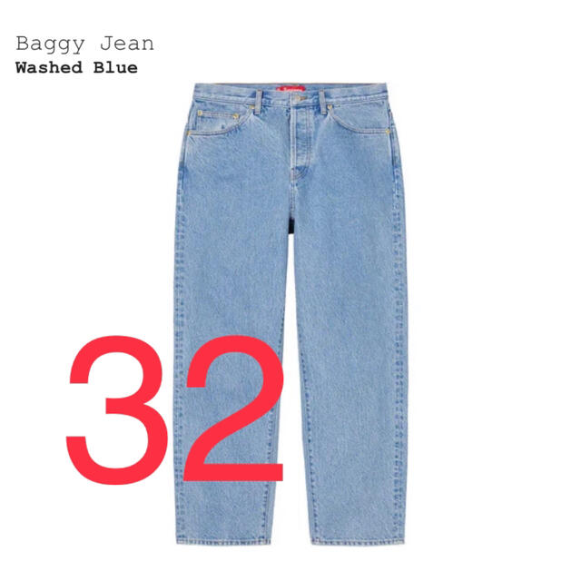 フラワープリント Supreme Washed Regular Jeans サイズ32 | www ...