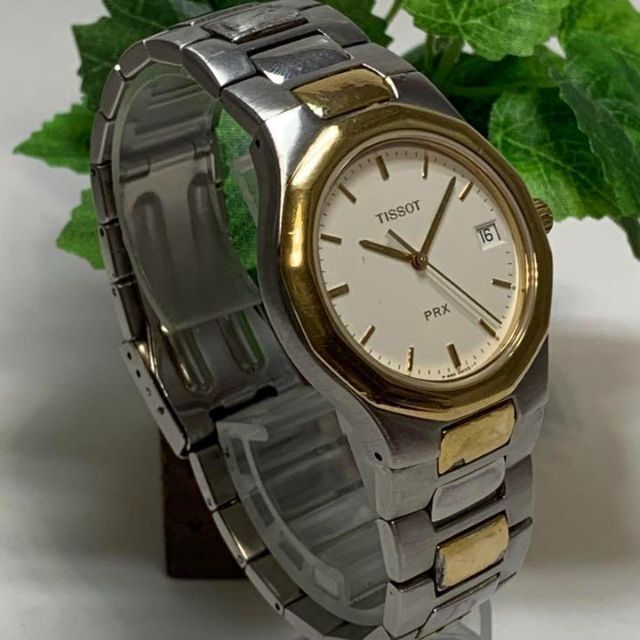 TISSOT(ティソ)の613 TISSOT ティソ メンズ 腕時計 クオーツ式 デイト 電池交換済 メンズの時計(腕時計(アナログ))の商品写真
