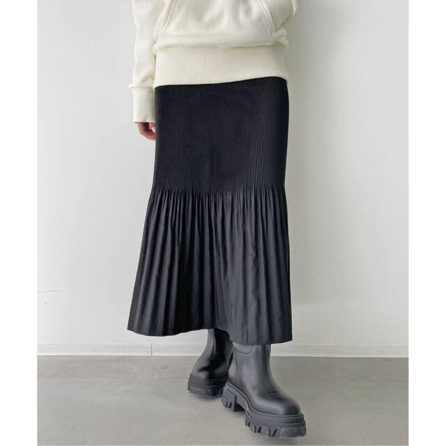 新作モデル DEUXIEME L'Appartement CLASSE Skirt カルメイヤー Pleats ...