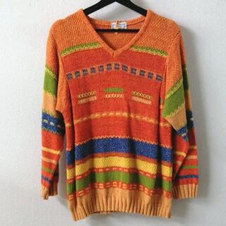 vintage franco grandi multi sweater ar(ニット/セーター)