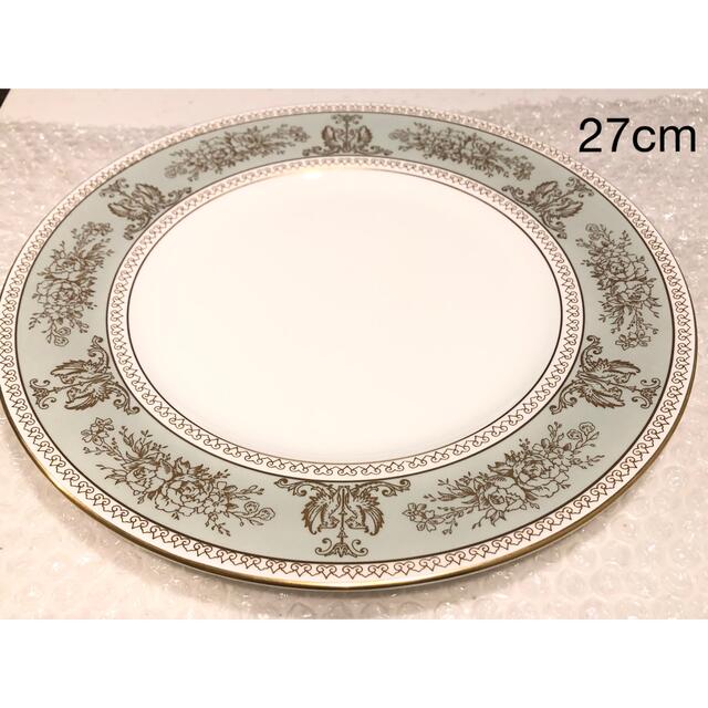 ウェッジウッド コロンビア セージグリーン プレート 27cm × 2枚セット