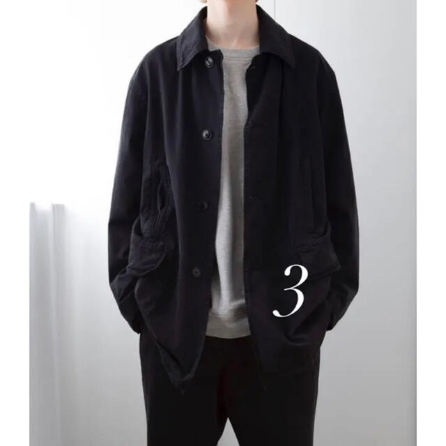 COMOLI(コモリ)のcomoli コモリ コート カーコート size3 メンズのジャケット/アウター(ステンカラーコート)の商品写真