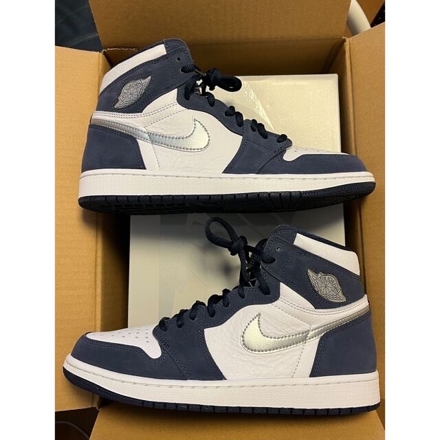 NIKE - NIKE AIR JORDAN 1 CO.JP MIDNIGHT NAVYの通販 by H247's