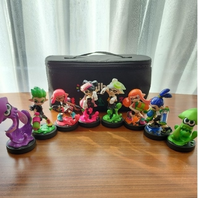 スプラトゥーン　amiibo8体セット　まとめ売り