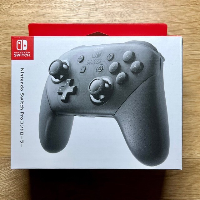 家庭用ゲーム機本体店舗印無し 新品 プロコン switch 純正  コントローラー