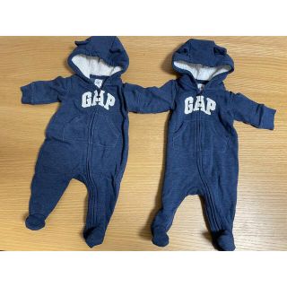 ベビーギャップ(babyGAP)のギャップ　カバーオール　２点(カバーオール)