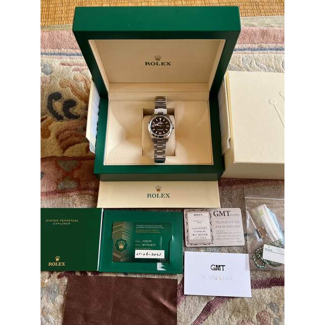 ROLEX(ロレックス)のロレックス　エクスプローラー1 124270 ① メンズの時計(腕時計(アナログ))の商品写真