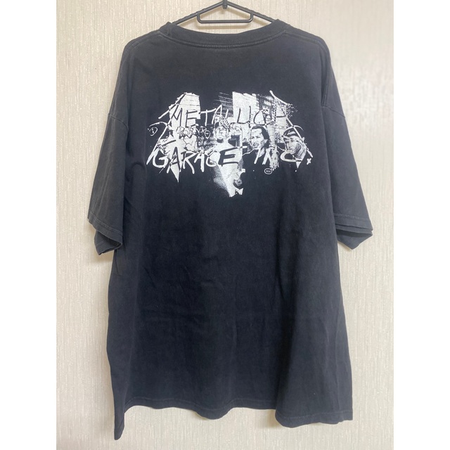 90'S METALLICA Tシャツ　ヴィンテージ　サイズXL ブラック メンズのトップス(Tシャツ/カットソー(半袖/袖なし))の商品写真