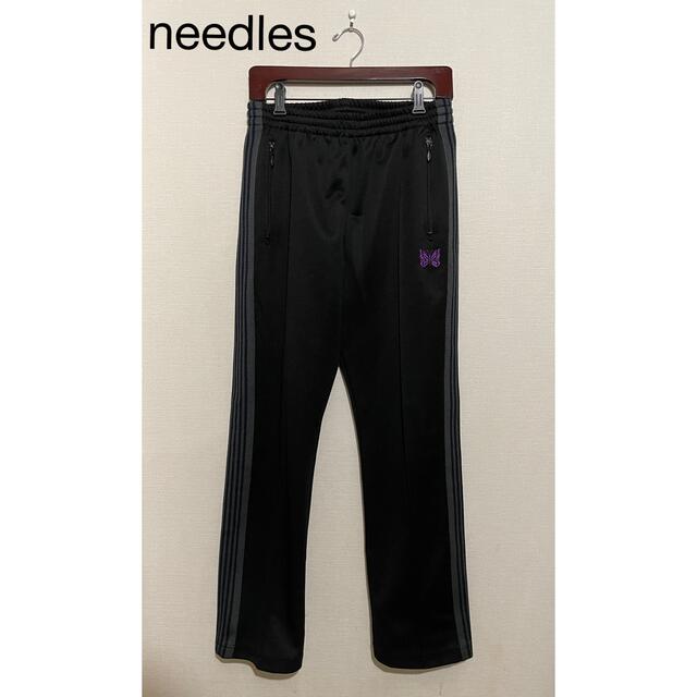 Needles - 美品 needles トラックパンツ ブラック グレーの通販 by チョコビ7143's shop｜ニードルスならラクマ