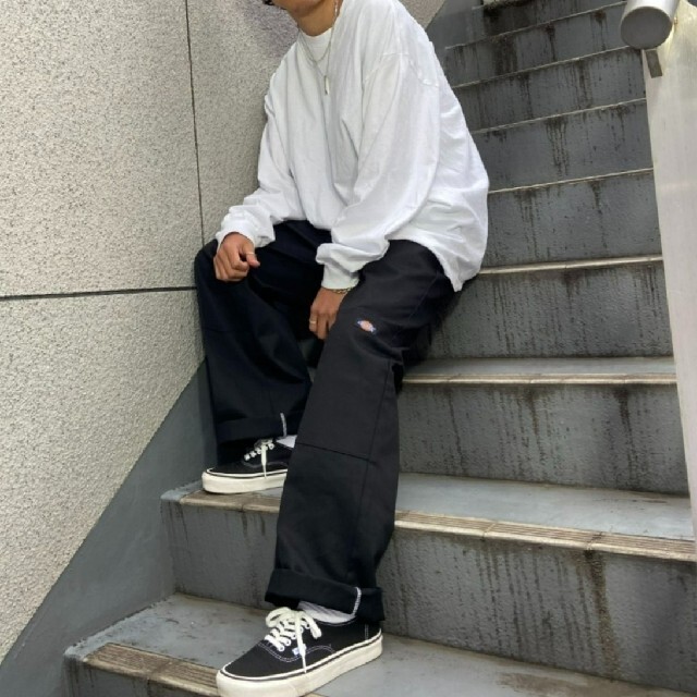 Dickies - 新品未使用 ディッキーズ USモデル ダブルニー BK W32×L32 ... 34×32〖新品〗ディッキーズ ダブルニー ルーズフィットW34×L32ブラック