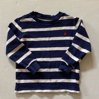 ポロラルフローレン(POLO RALPH LAUREN)のポロラルフローレン POLO RALPH LAUREN  ワッフル長袖ボーダー(Tシャツ/カットソー)