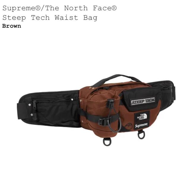 新品！Supreme THE NORTH FACE Steep Tech Bag