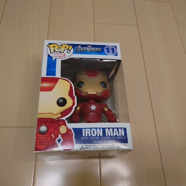 MARVEL(マーベル)のFUNKO POP! マーベル　キャプテン・アメリカ　アイアンマン　セット エンタメ/ホビーのフィギュア(アメコミ)の商品写真