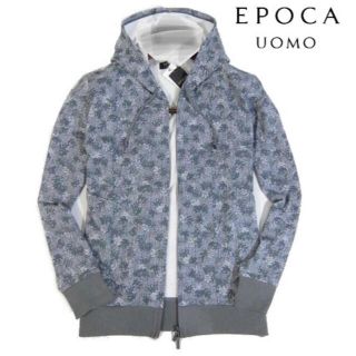 エポカ(EPOCA)の【EPOCA UOMO/エポカ ウォモ】ジップアップパーカー メンズ Mサイズ(パーカー)