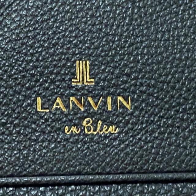 LANVIN en Bleu(ランバンオンブルー)のランバンオンブルー 名刺入れ - 黒 レザー レディースのファッション小物(名刺入れ/定期入れ)の商品写真