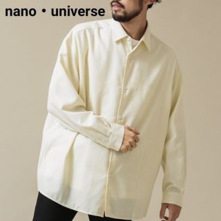 ナノユニバース(nano・universe)のnano universe ビッグシルエットシャツ オーバーサイズ(シャツ)