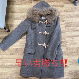 ゴア(goa)のかなり美品！ゴア　ダッフルコート　モカベージュ(ダッフルコート)