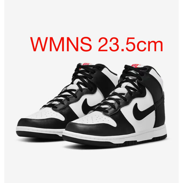 Nike WMNS Dunk High  Black and White