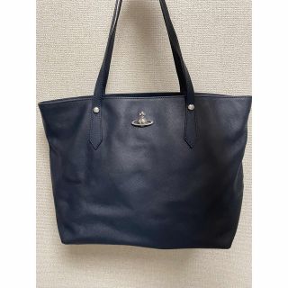 ヴィヴィアンウエストウッド(Vivienne Westwood)のヴィヴィアンウエストウッド　トートバッグ　紺色(トートバッグ)