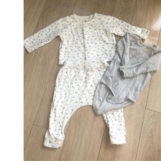 プチバトー(PETIT BATEAU)のプチバトー　3点セット　12m/74cm(その他)