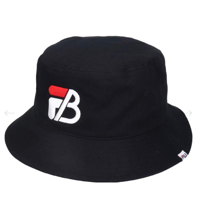 FILA×BE:FIRST バケットハット ブラック | so80.com.br
