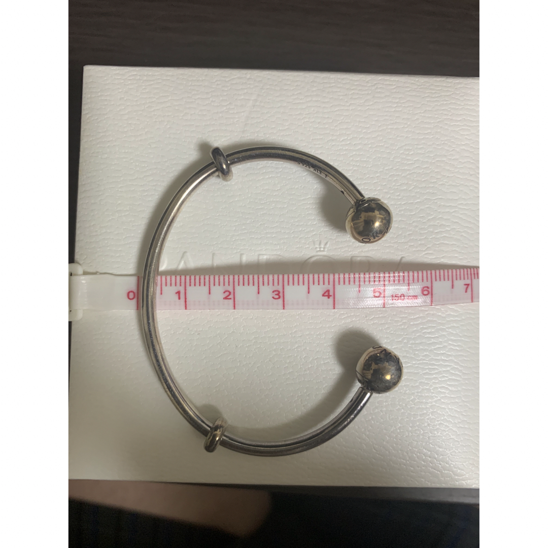 【値下げ】PANDORA Moments Open Bangle(silver)