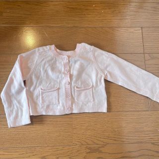 ベビーギャップ(babyGAP)のベビーギャップ　カーディガン　ボレロカーディガン　90(カーディガン)