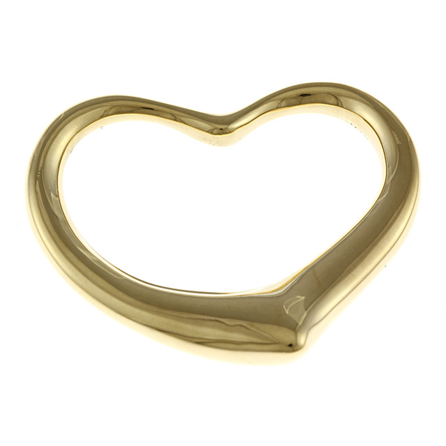 ティファニー TIFFANY&Co. ペンダントトップ オープンハート K18