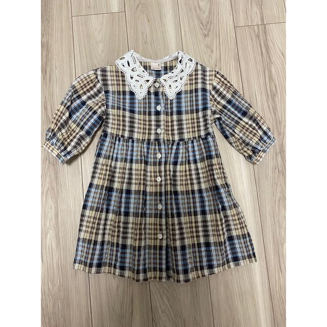 petit main(プティマイン)のpetit main ワンピース キッズ/ベビー/マタニティのキッズ服女の子用(90cm~)(ワンピース)の商品写真