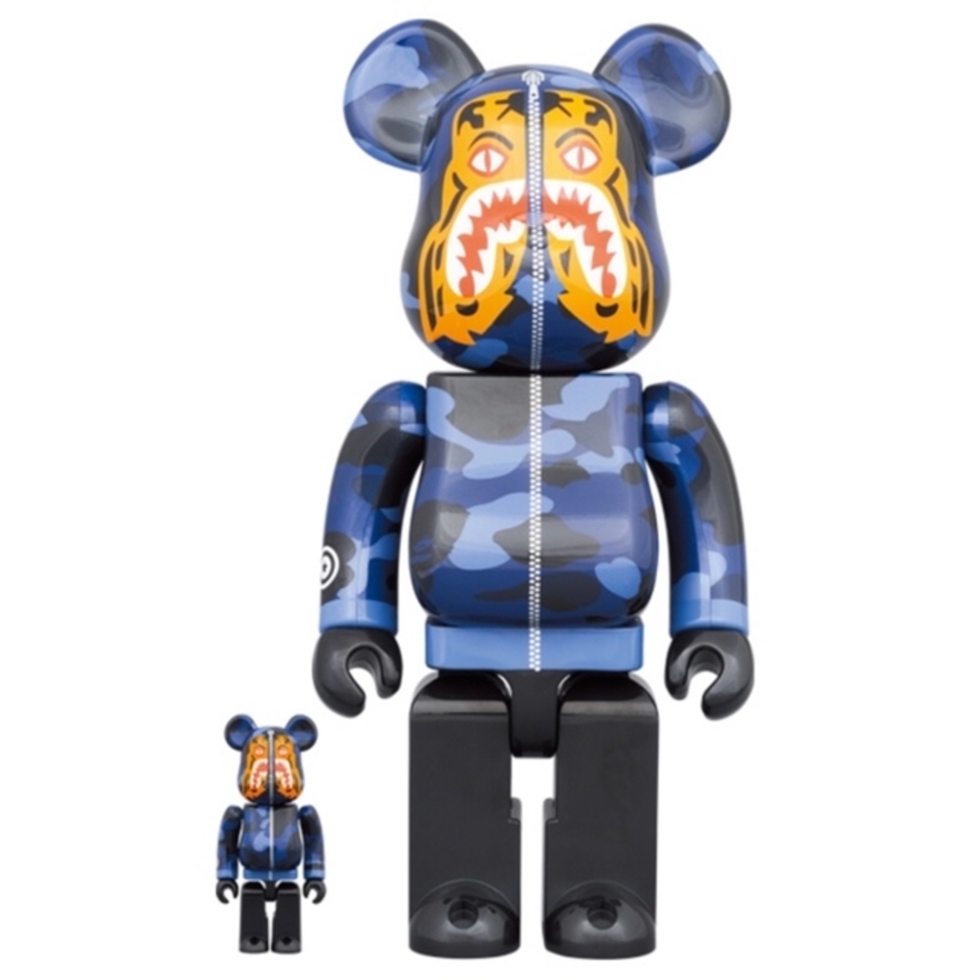 BE@RBRICK BAPE(R) CAMO TIGER 100％ & 400％