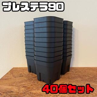 【新品未使用】プレステラ 90 ブラック40個セット(プランター)